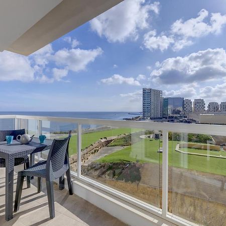 Apartment With Stunning Seaviews 슬리에마 외부 사진